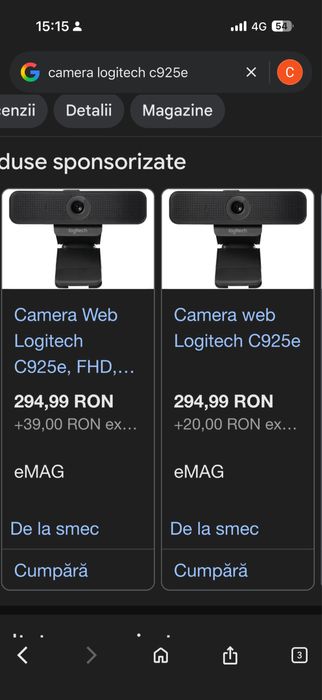 camera web logitech C925e