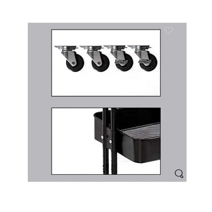 Количка Mercado Trade, За кухня, С колелца, Универсална, 3 рафта