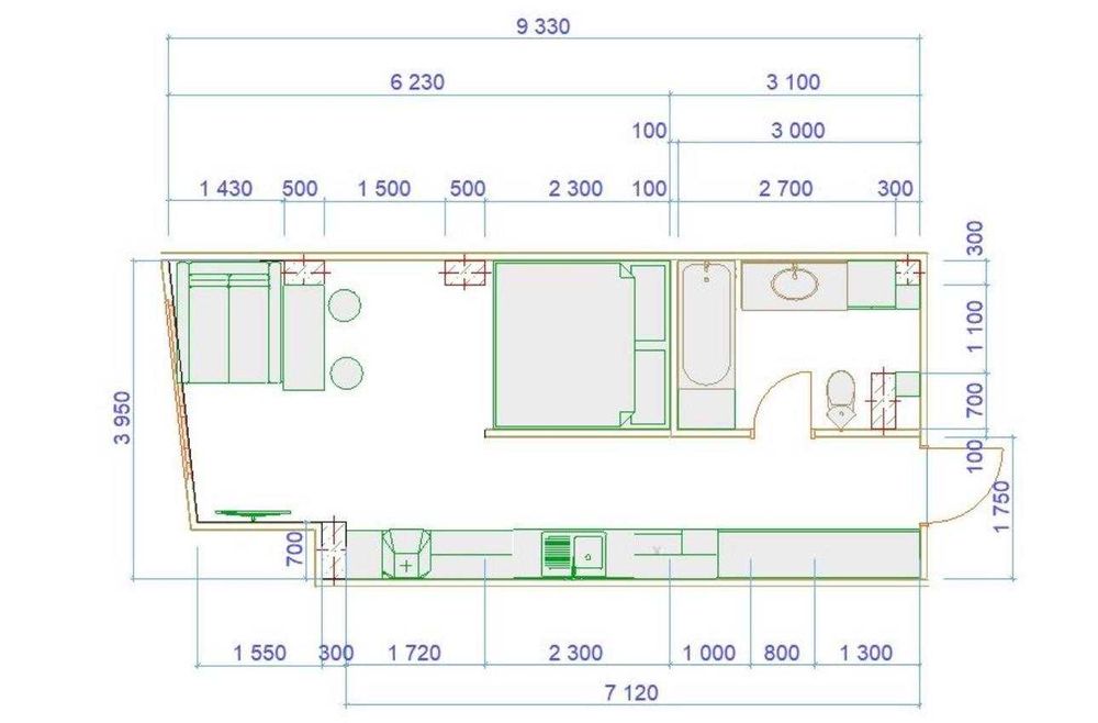 ПРОДАЁТСЯ‼ 1-комнатная у метро БИЙ | Идеально для сдачи в аренду