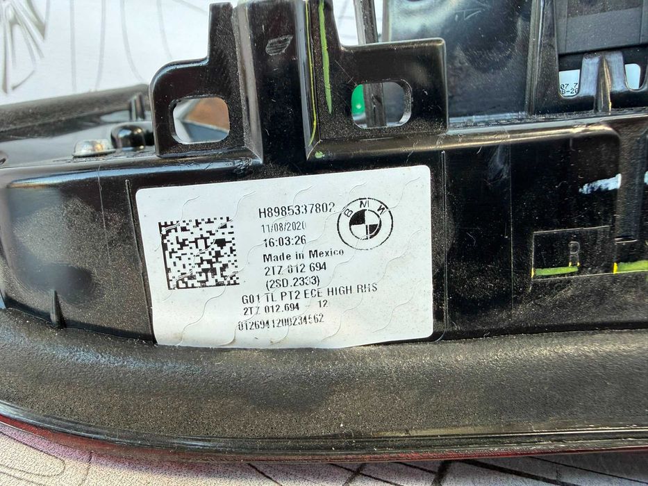Stop Haion Dreapta 2TZ012694 BMW X3 G01 2020 / 2017-2021 (5B2)