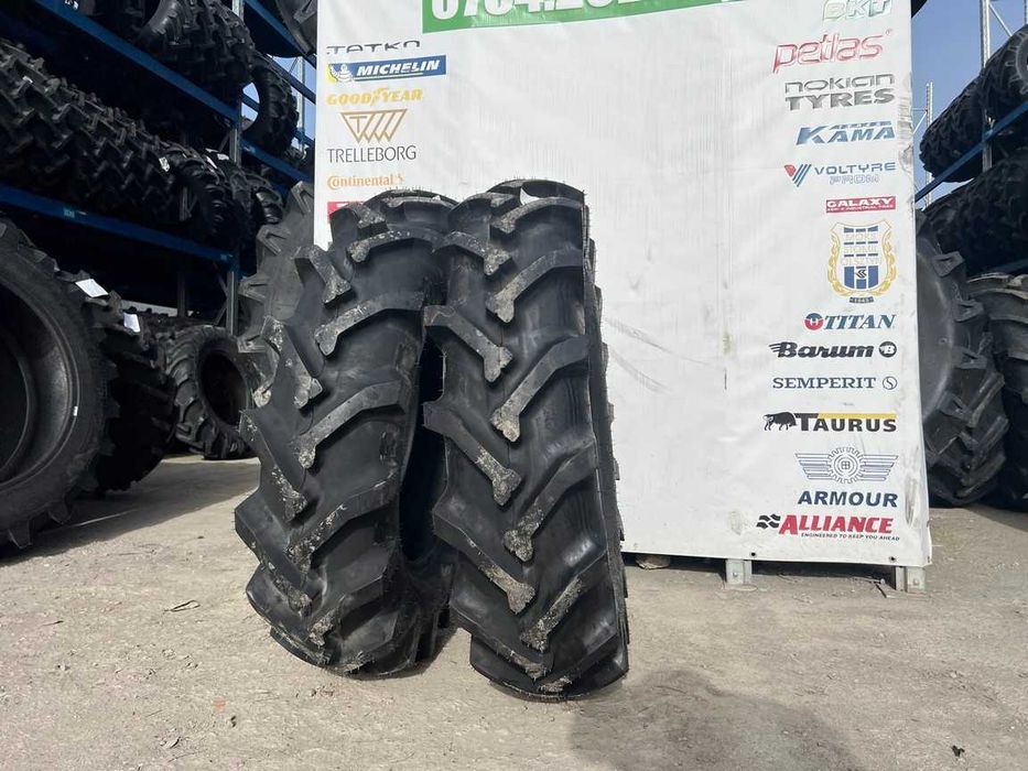 12.4-24 cu 12 pliuri pt tractor anvelope ranforsate marca ALLIANCE