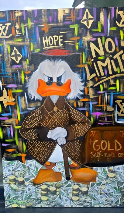 Tablou Disney Donald 70 x 100
