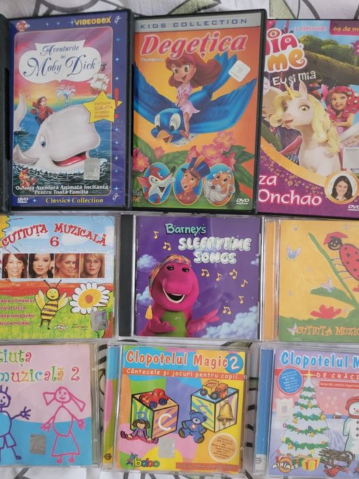 Lot  copii 42 bucati CD filme sau muzica