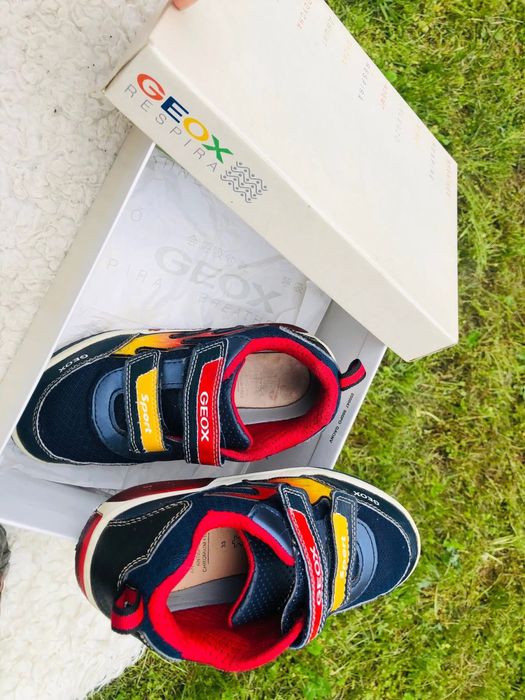 Adidasi baiat GEOX-marimea 32,inter0,51cm,ca Piele Salomon,Adidas,Nike