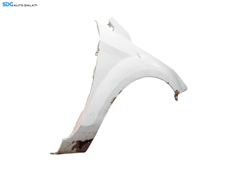 Aripa Dreapta Fata Ford Focus 2 FL Facelift 2007 - 2010 Culoare Alb (Sarita Vopseaua, Rugina) [LC0125SOS]