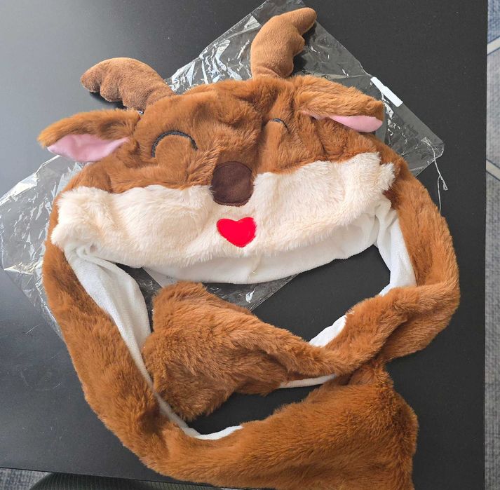 Caciula adulti si copii, cu urechi miscatoare