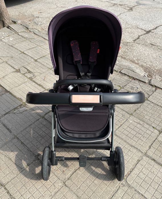 Детска количка Chipolino - Елит, 3 в 1, люляк