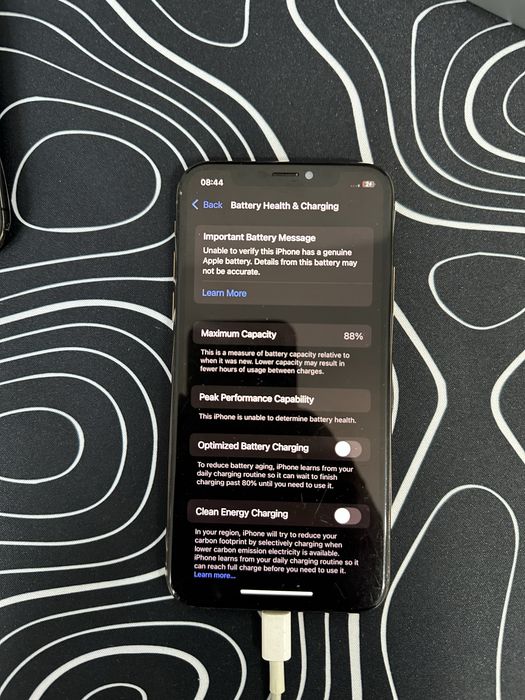 iPhone XS Gold 64GB Sticla Spate Sparta