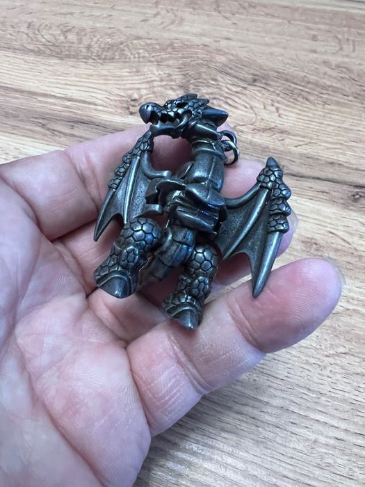 Уникален японски ключодържател дракон