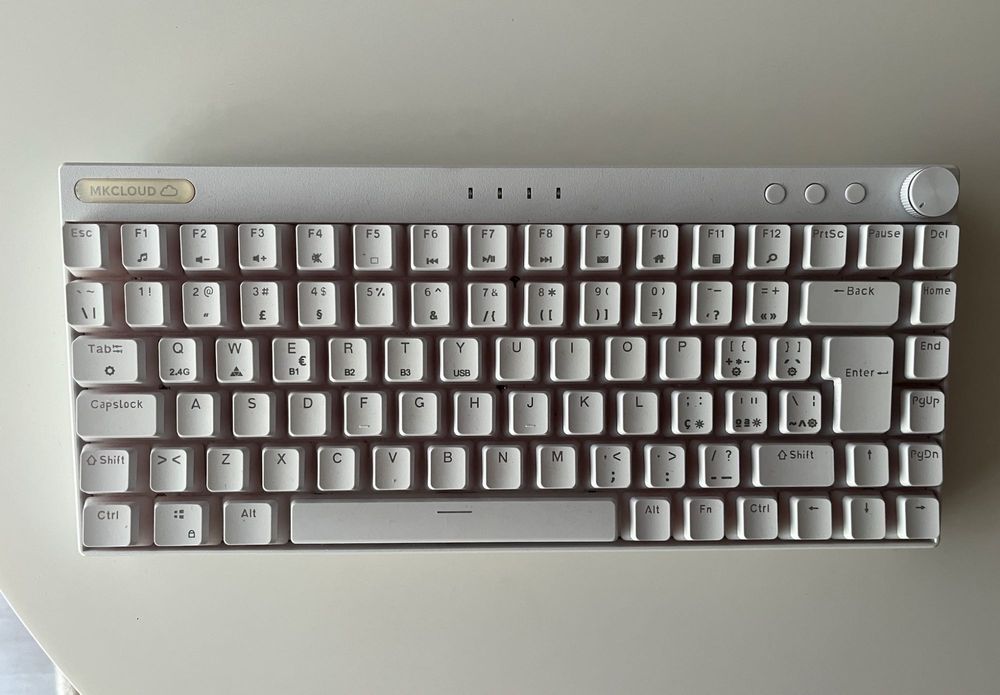 Tastatură mecanică Mars Gaming MKCLOUD wireless, Bluetooth, RGB