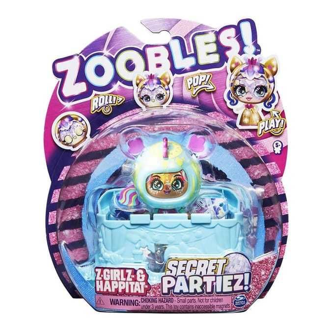 ZOOBLES Магическо топче Z-Girlz трансформираща се фигурка в кукла