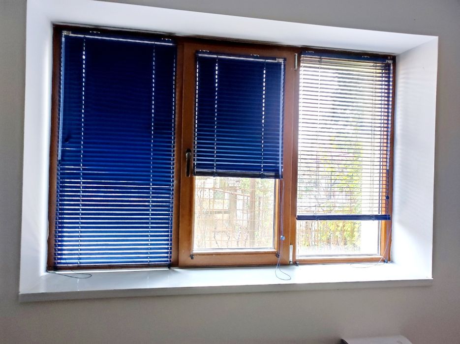 Jaluzea orizontală din Aluminiu Albă