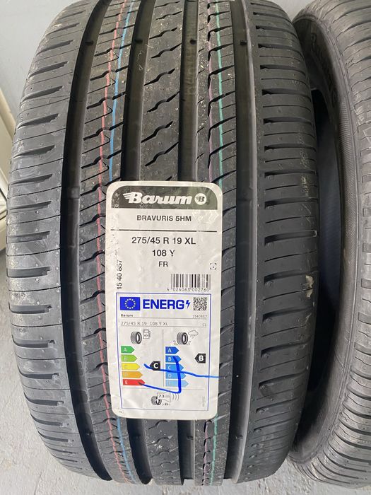 Set 2 Anvelope vara 275/45R19 Barum Bravuris 5HM 108Y XL FR NOI