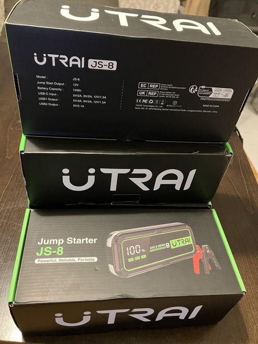 UTRAI 3000A Car Jumper Starter / Power Bank