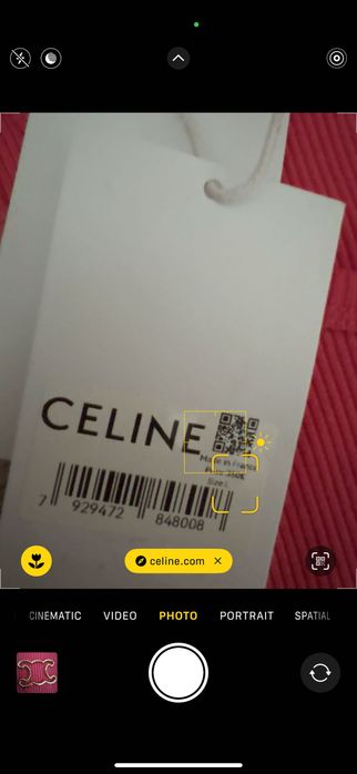 Celine-Чисто нов автевтичен дамски потник М размер