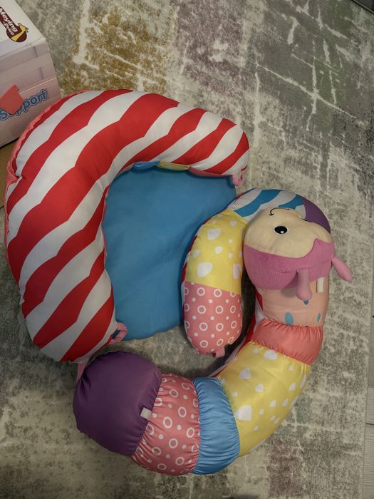 Perna multifunctionala 2 in 1 pentru bebelusi omida