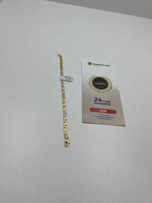 Bratara Aur 14K 18k (Ag25 Belvedere B.41087.1) Garantie 2 ani!