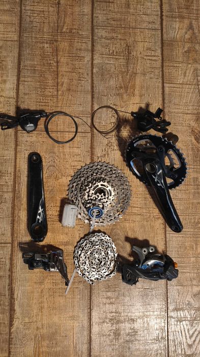 Transmisie XTR RD-M9000 2x11 mountain bike