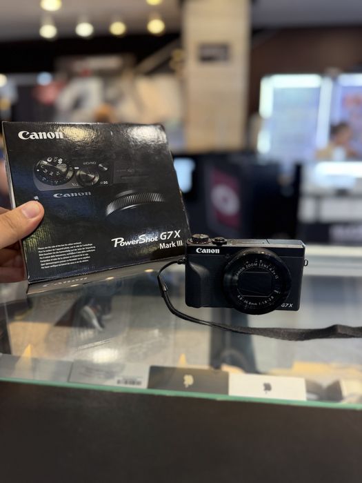 Canon G7X mark iii черный