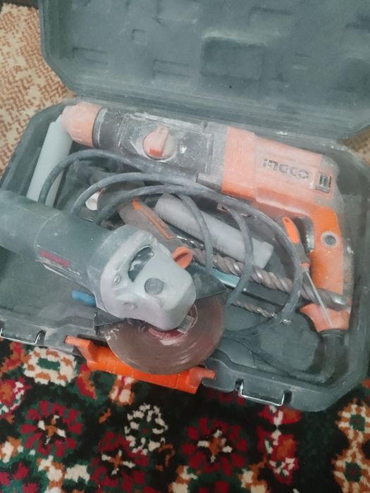 Перфоратор и болгарка