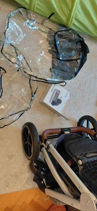 Cybex Baluos S  количка с кош за новородено и лятна  седалкак