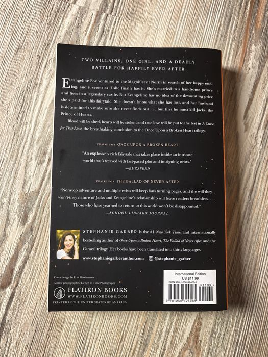 A Curse for True Love - Stephanie Garber - Limba engleza - Noua
