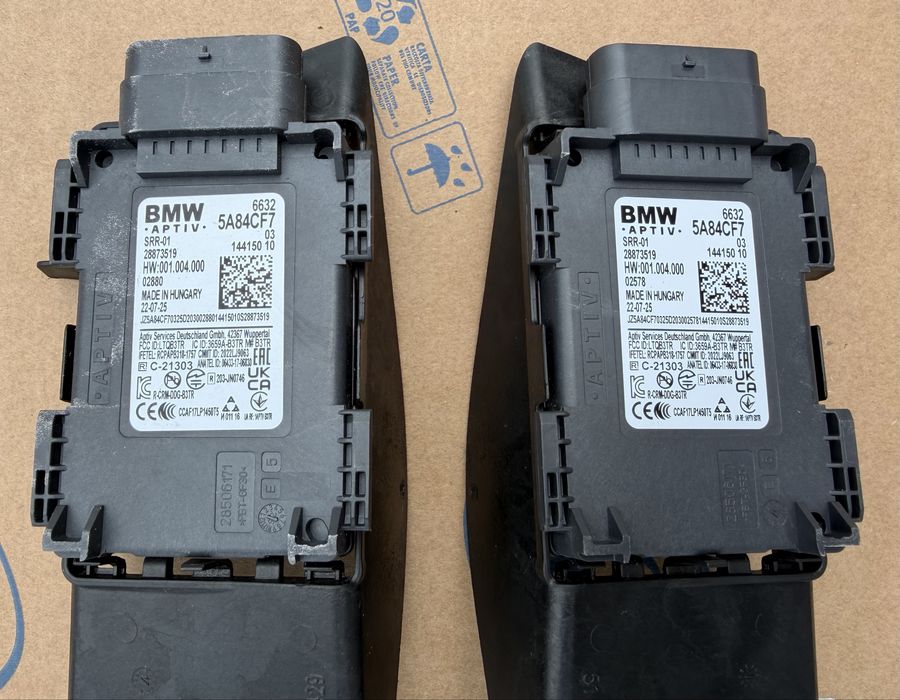 Distronic / Acc / Blind assist BMW Seria 1 2 3 4 5 6 7 X3 X4 X5 X6 X7