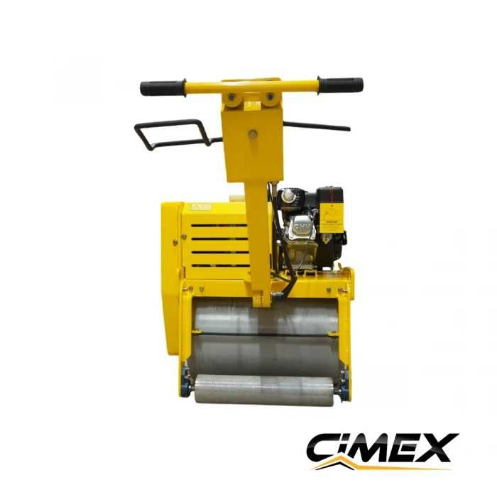 ПРОМО 29% Едноосен ръчноводим валяк с вибрация и реверс CIMEX VR200
