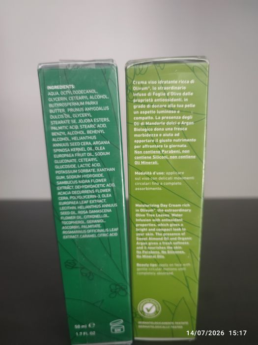 Set Set Crema de zi + Crema de noapte Evergreen Life - Mediterranean Secret