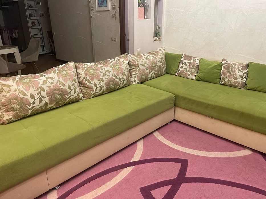 Диван угловой, раскладывается