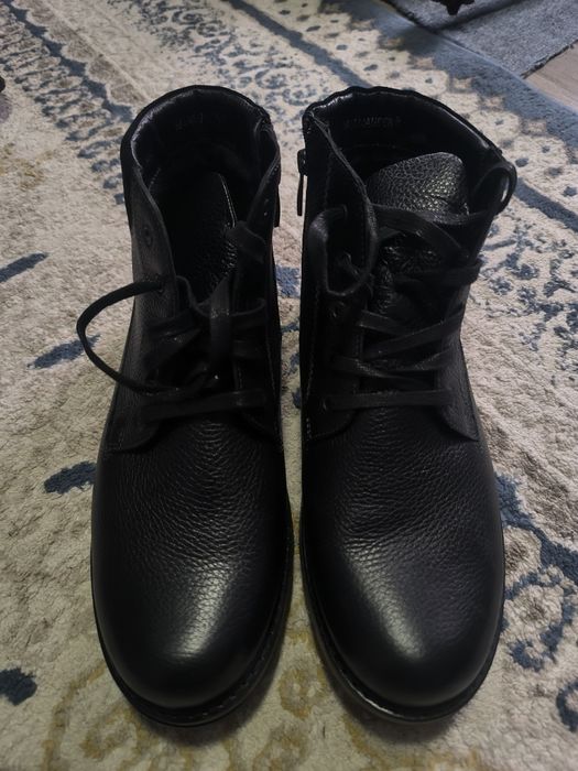 Полуботинки кожаные