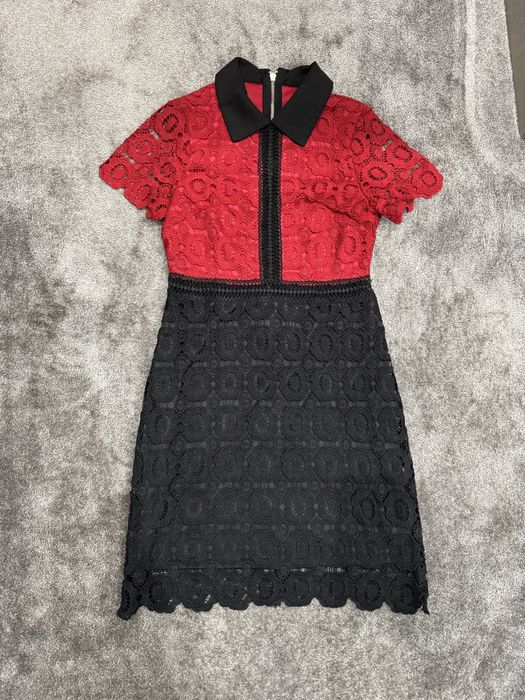 Дамска дантелена рокля. Размер С