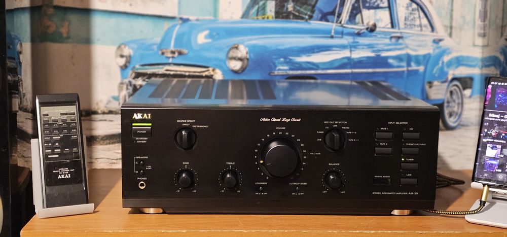 Akai AM 39  statie audio  amplificator