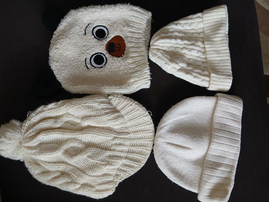 Забавни и топли зимни шапки шал и ръкавици