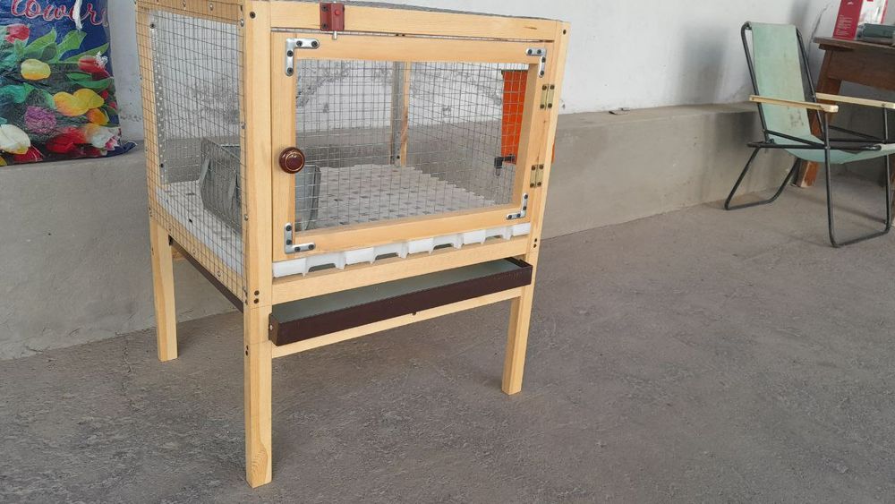 Изготовление клеток для кроликов