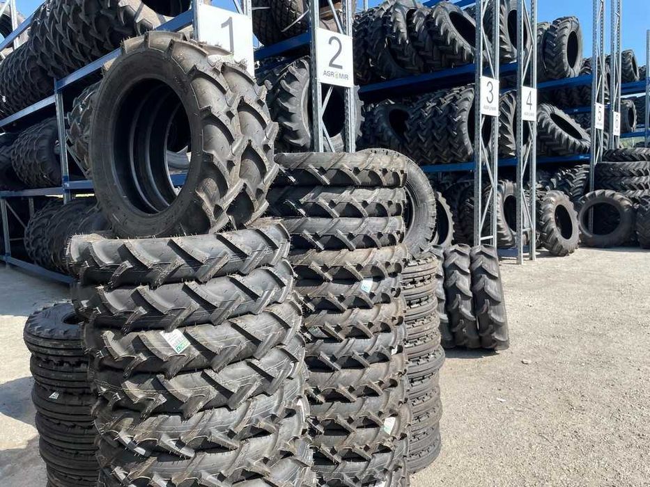 Anvelope BKT noi 5.00-15 cu 6 pliuri de tractiune pentru morocultor