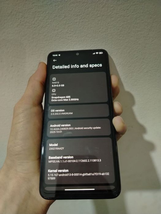 Redmi note 12 ideal holatda