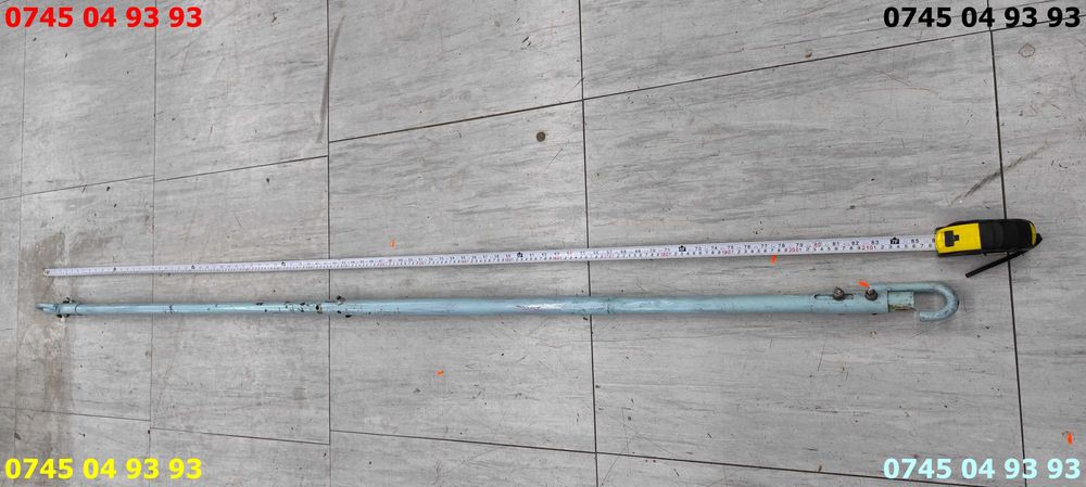 stanga sufa teava 2.2m demontabila foarte groasa remorcare