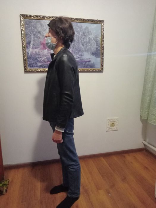 Куртка кожаная женская