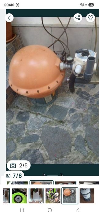 Vând filtru nisip piscine