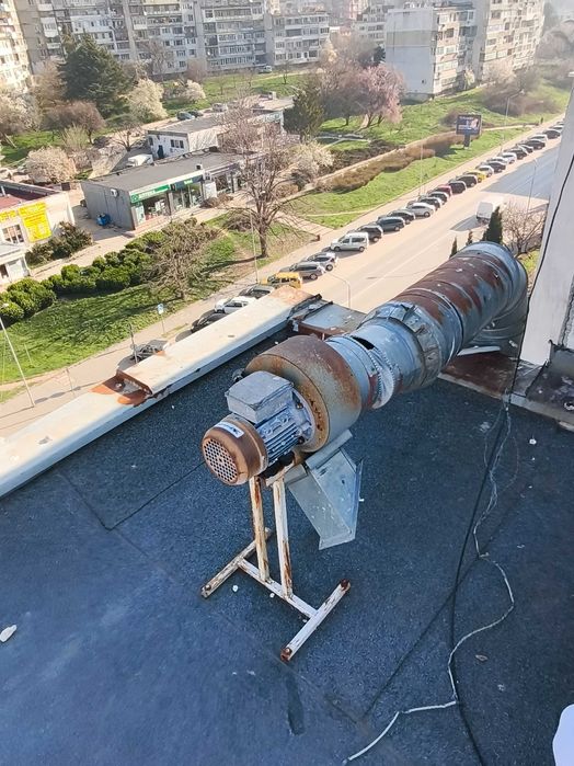 Аспирация 30 метра тръбата е 30 см