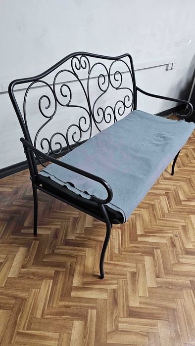 Кованая скамейка, мини диван