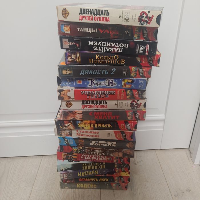 Видеокассеты vhs кассеты видеомагнитофон