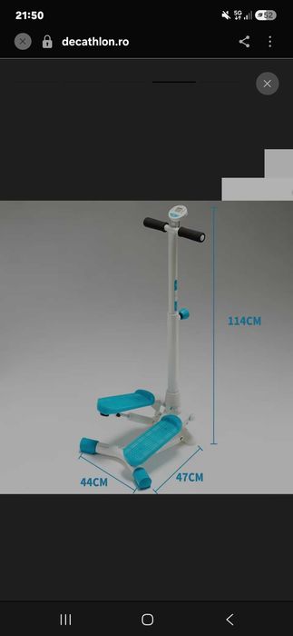Stepper cu display multifuncțional MS120