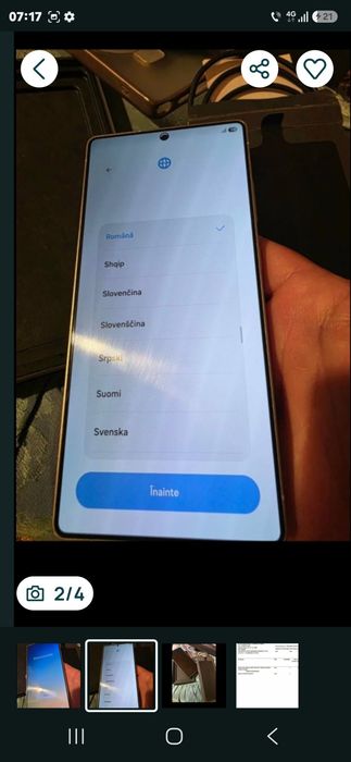 Samsung s25 ultra garanție Orange 1 an 512gb