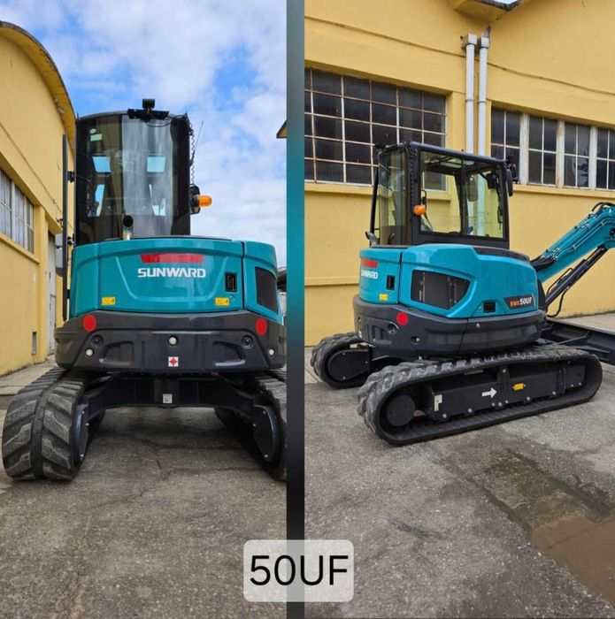 Miniexcavator SUNWARD 35UF / 50UF  NOU cu zero motor Kubota