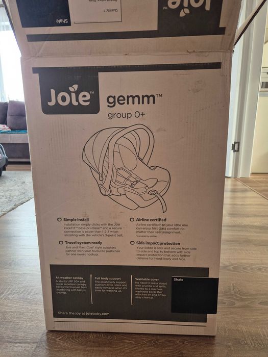 Автолюлька Joie Gemm 0+