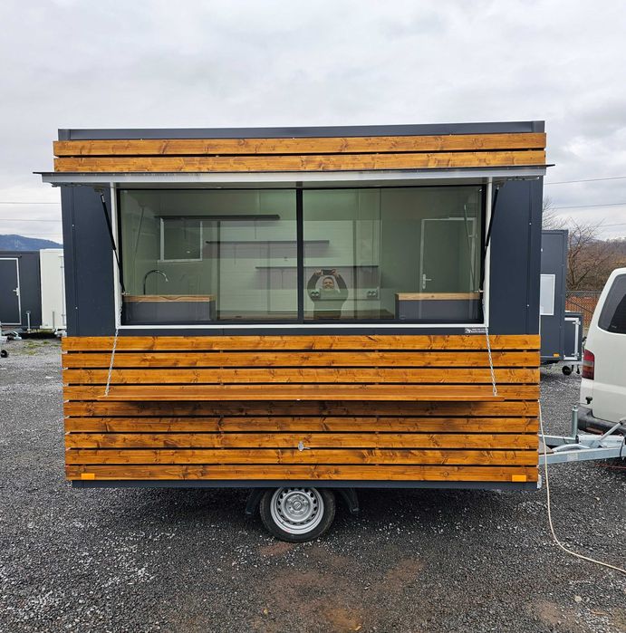 Rulota comerciala, FAST FOOD, food truck! Cu geam !!