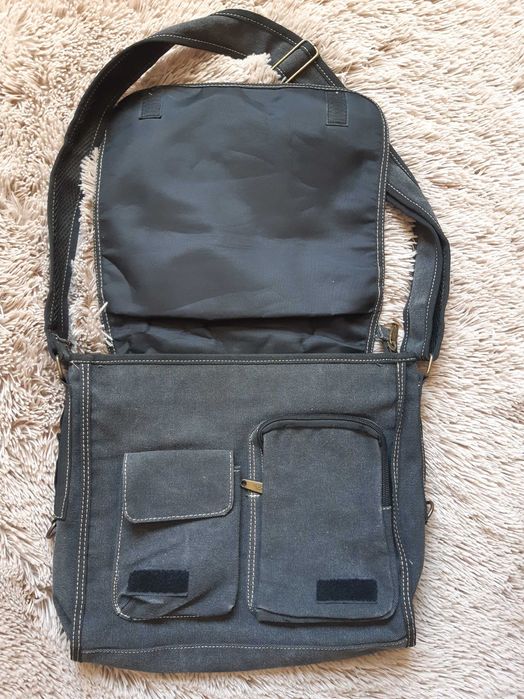 Джинсовая   мужская  сумка