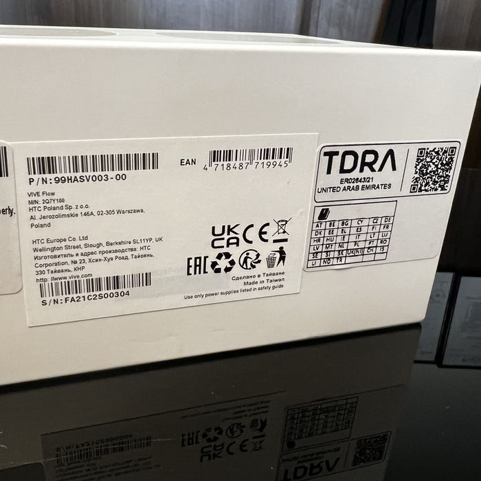 Нови! 2г гаранция! HTC VIVE VR Flow Glasses